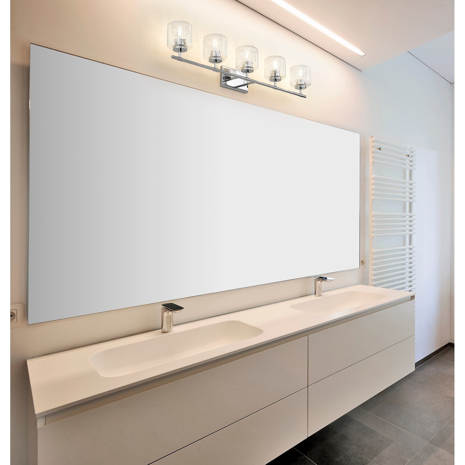 5 Light Vanity