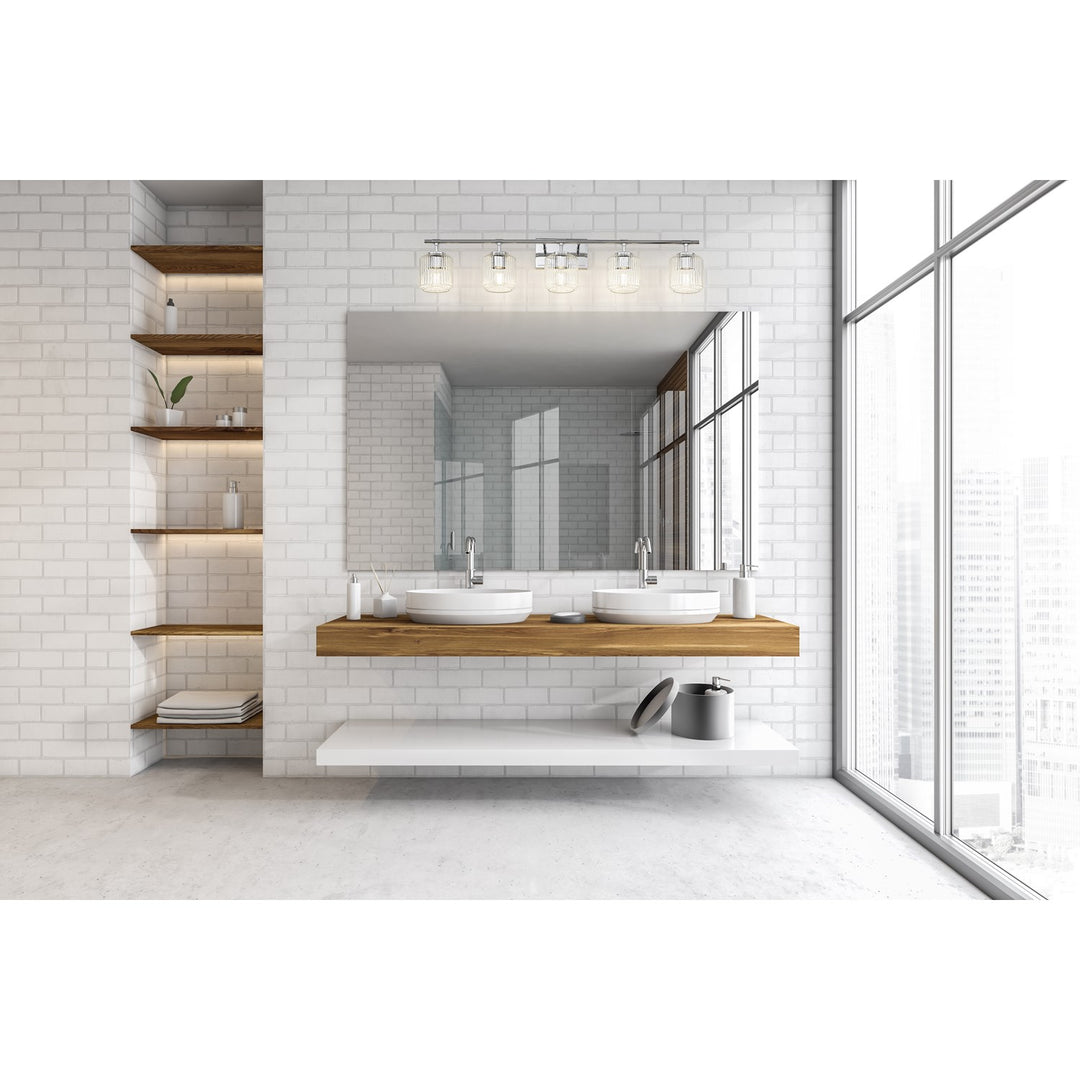 5 Light Vanity