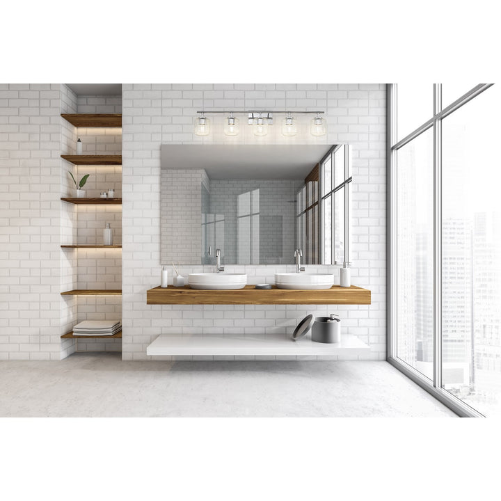 5 Light Vanity