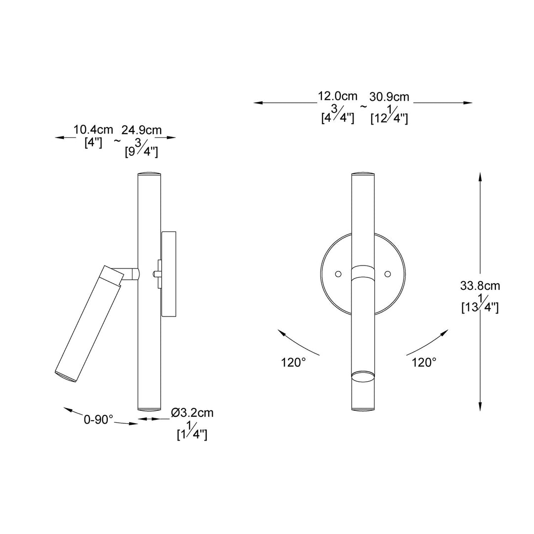3 Light Wall Sconce