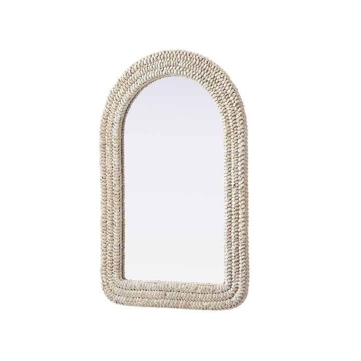 Arch Cornhusk Mirror 24X36 In Linen White