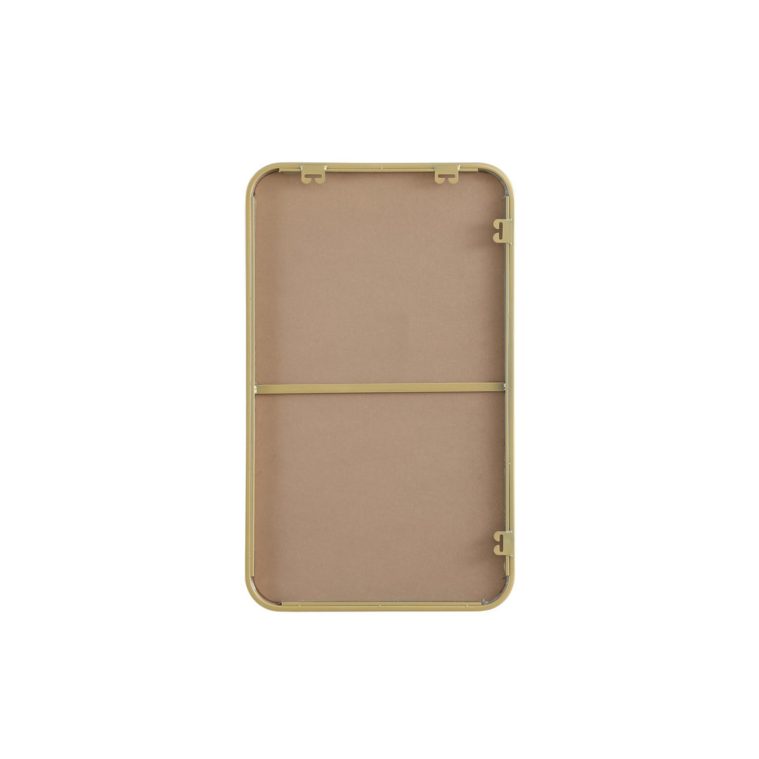Contour Metal Rectangle Mirror 18X30 In Brass