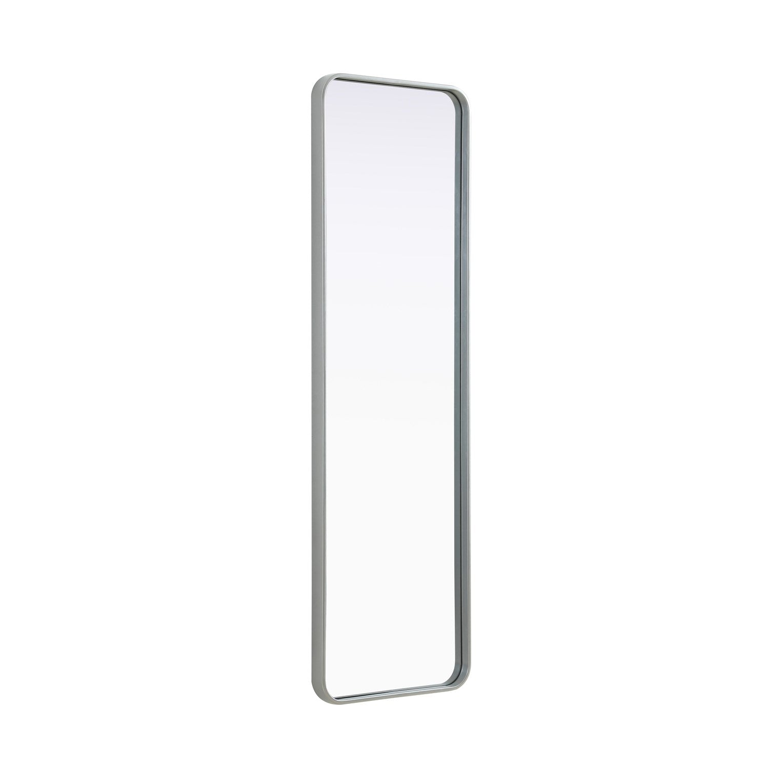 Contour Metal Rectangle Mirror 18X60 In Silver