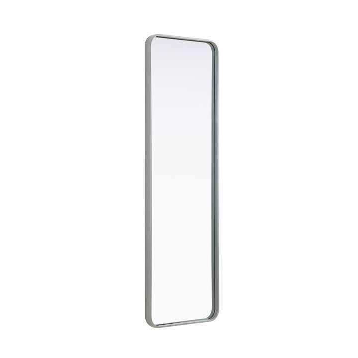 Contour Metal Rectangle Mirror 18X60 In Silver