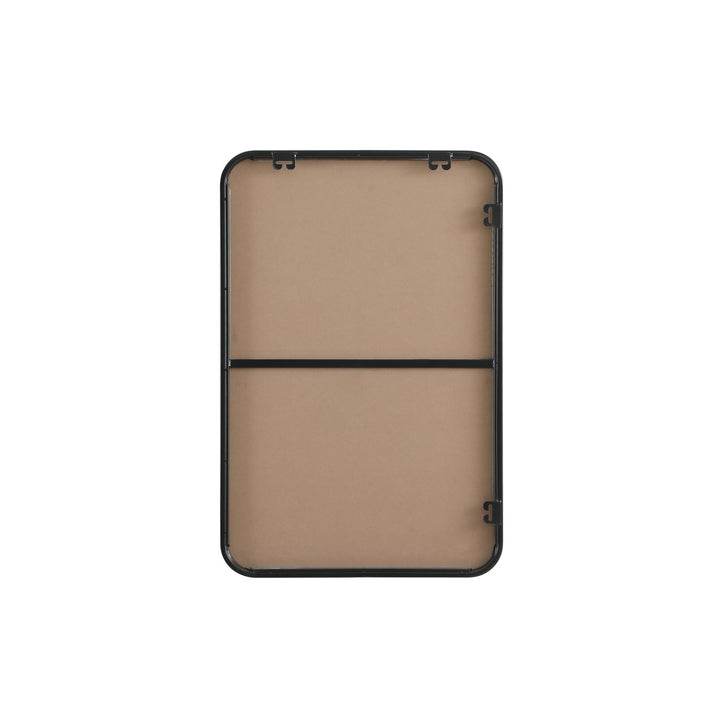 Contour Metal Rectangle Mirror 20X30 In Black