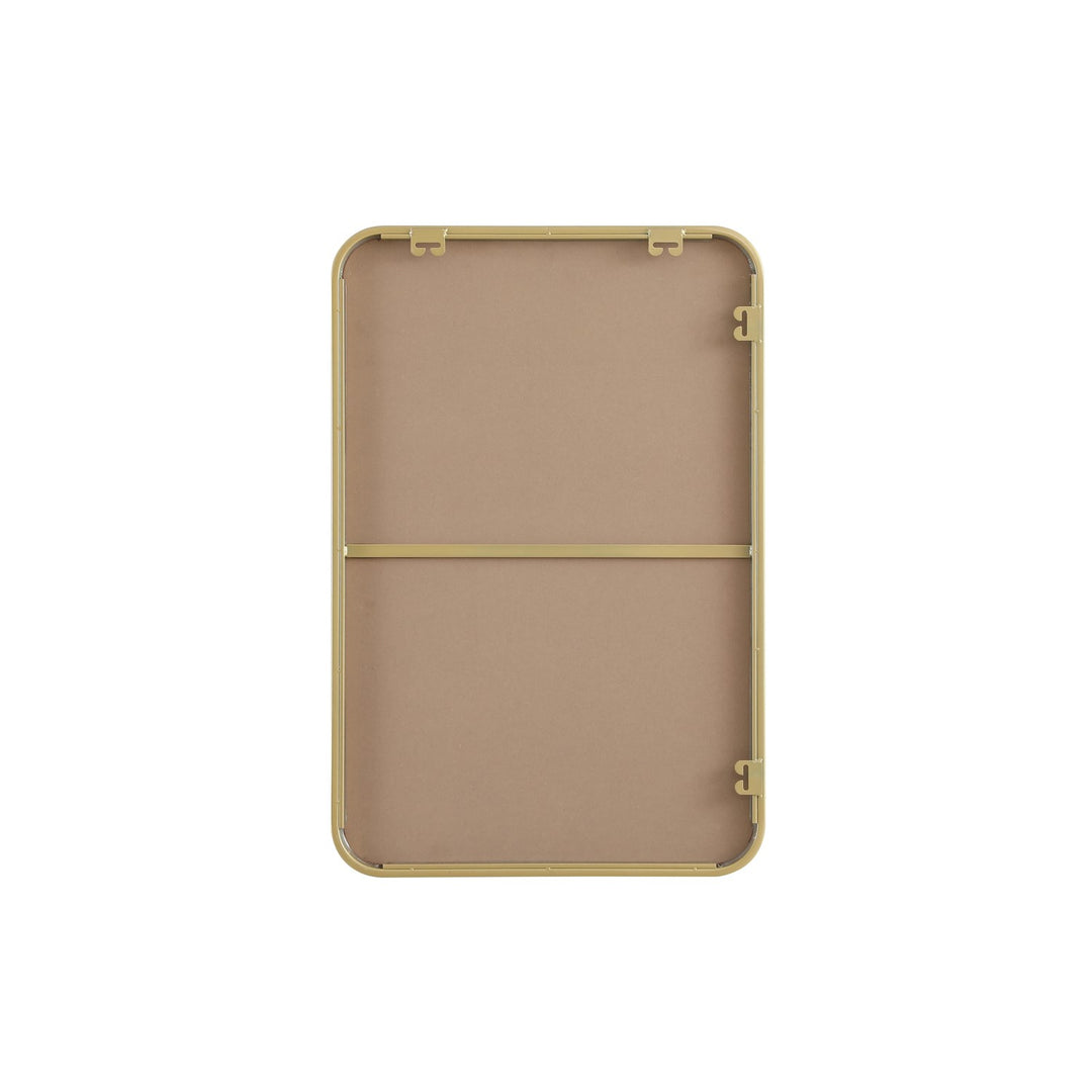 Contour Metal Rectangle Mirror 20X30 In Brass