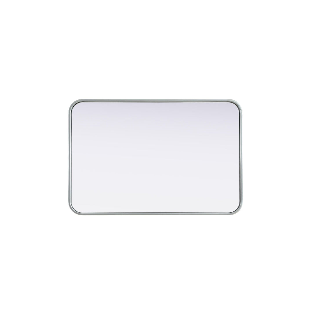 Contour Metal Rectangle Mirror 20X30 In Silver