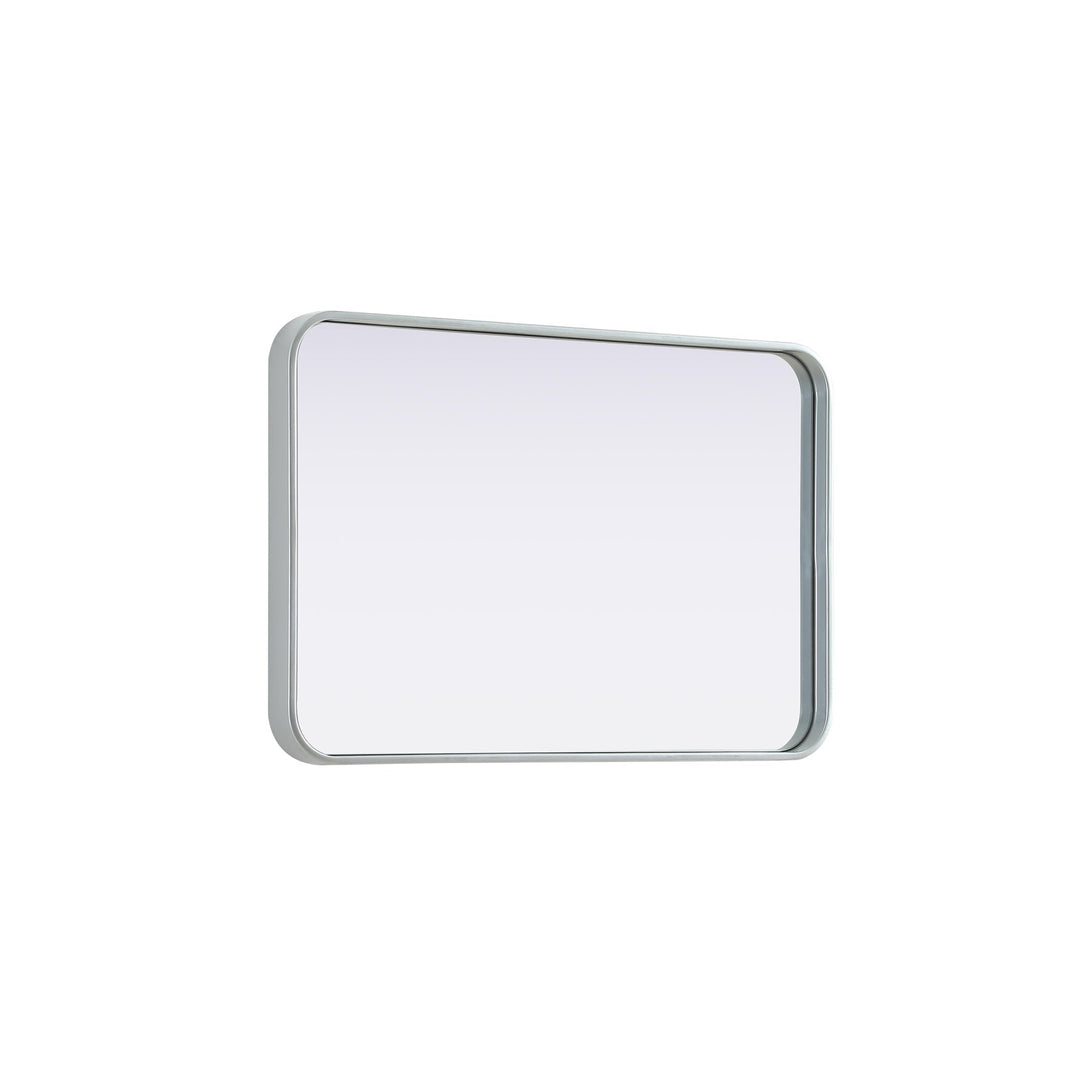 Contour Metal Rectangle Mirror 20X30 In Silver