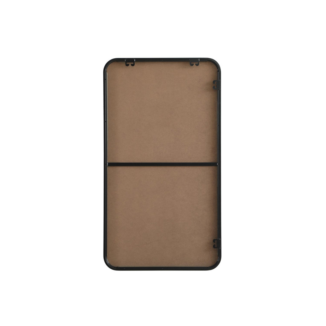 Contour Metal Rectangle Mirror 20X36 In Black