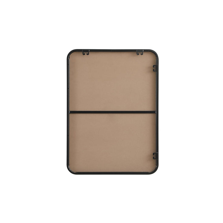 Contour Metal Rectangle Mirror 22X30 In Black
