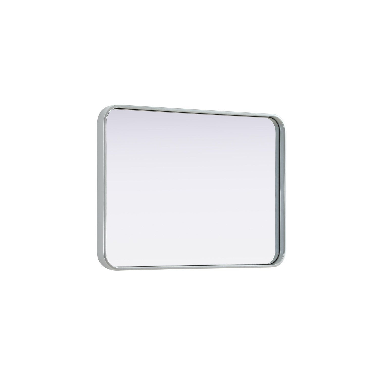 Contour Metal Rectangle Mirror 22X30 In Silver