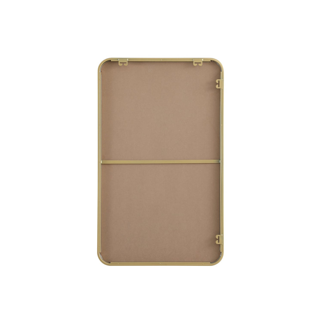 Contour Metal Rectangle Mirror 22X36 In Brass