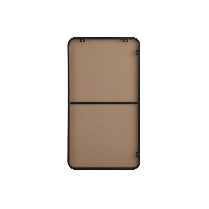 Contour Metal Rectangle Mirror 22X40 In Black