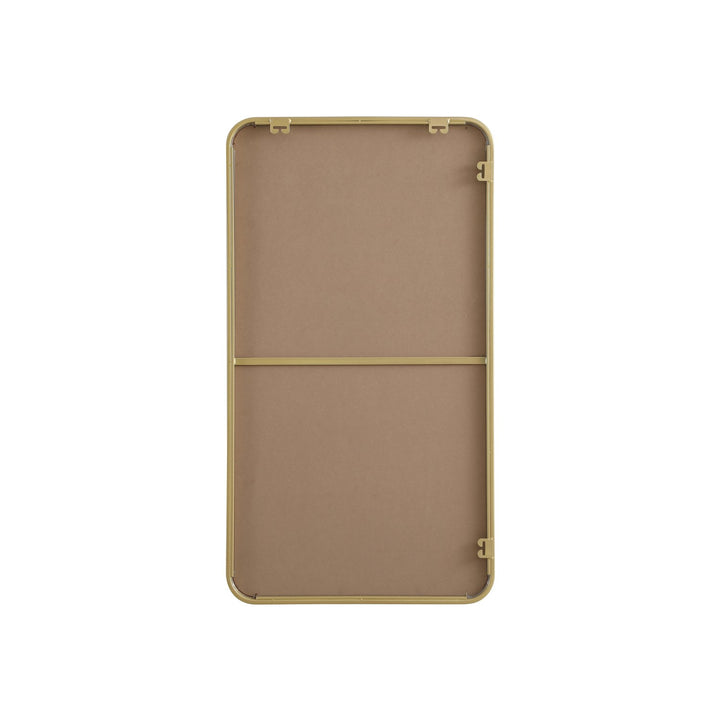 Contour Metal Rectangle Mirror 22X40 In Brass
