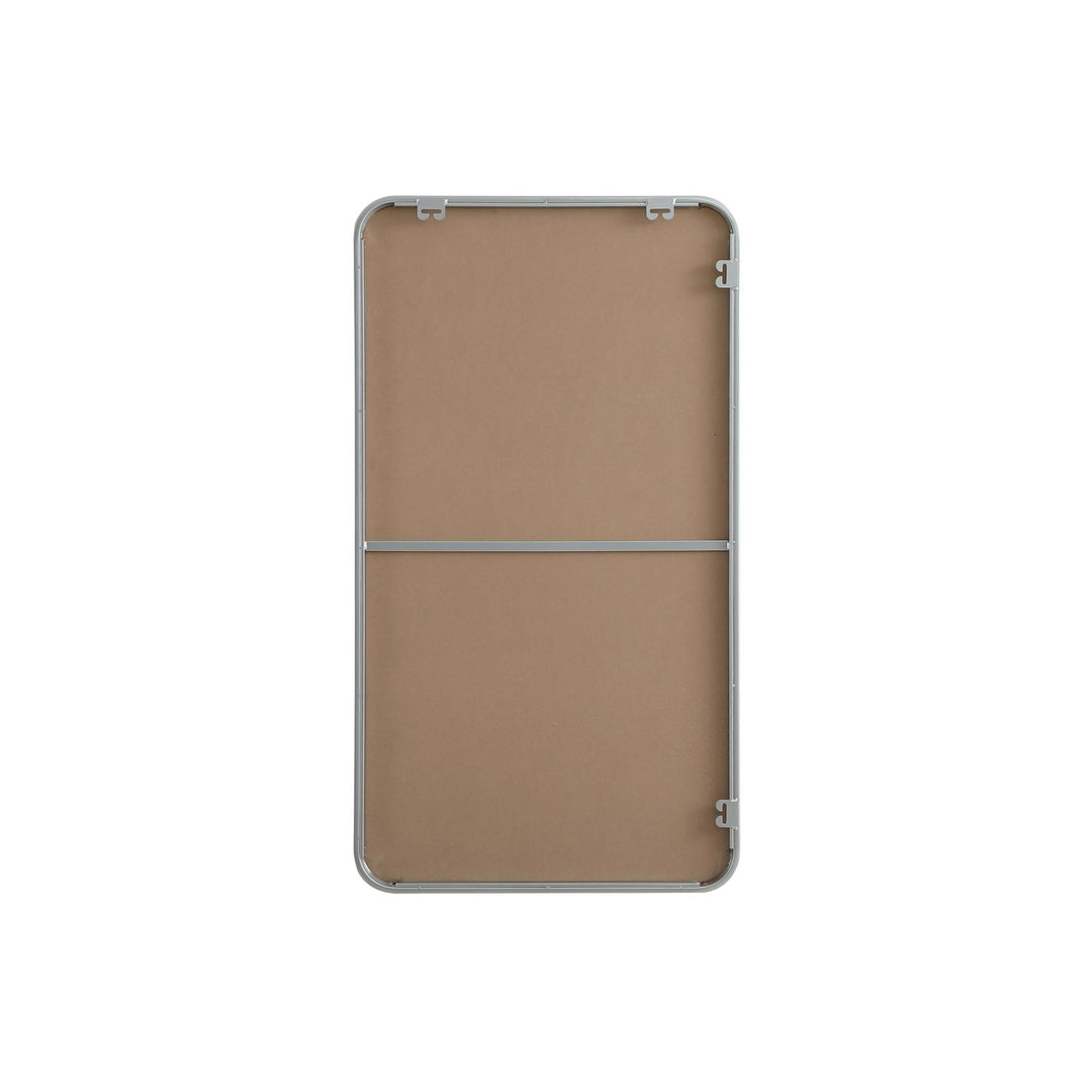 Contour Metal Rectangle Mirror 22X40 In Silver