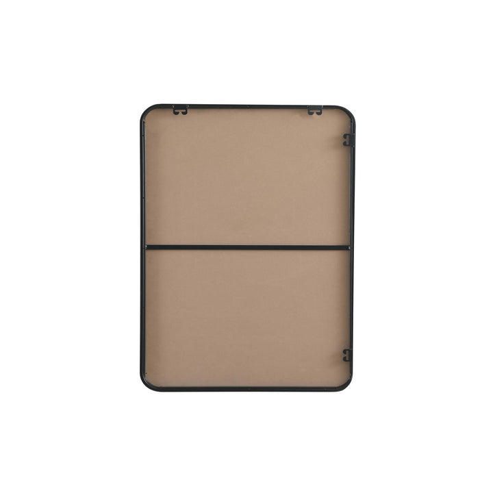 Contour Metal Rectangle Mirror 24X32 In Black
