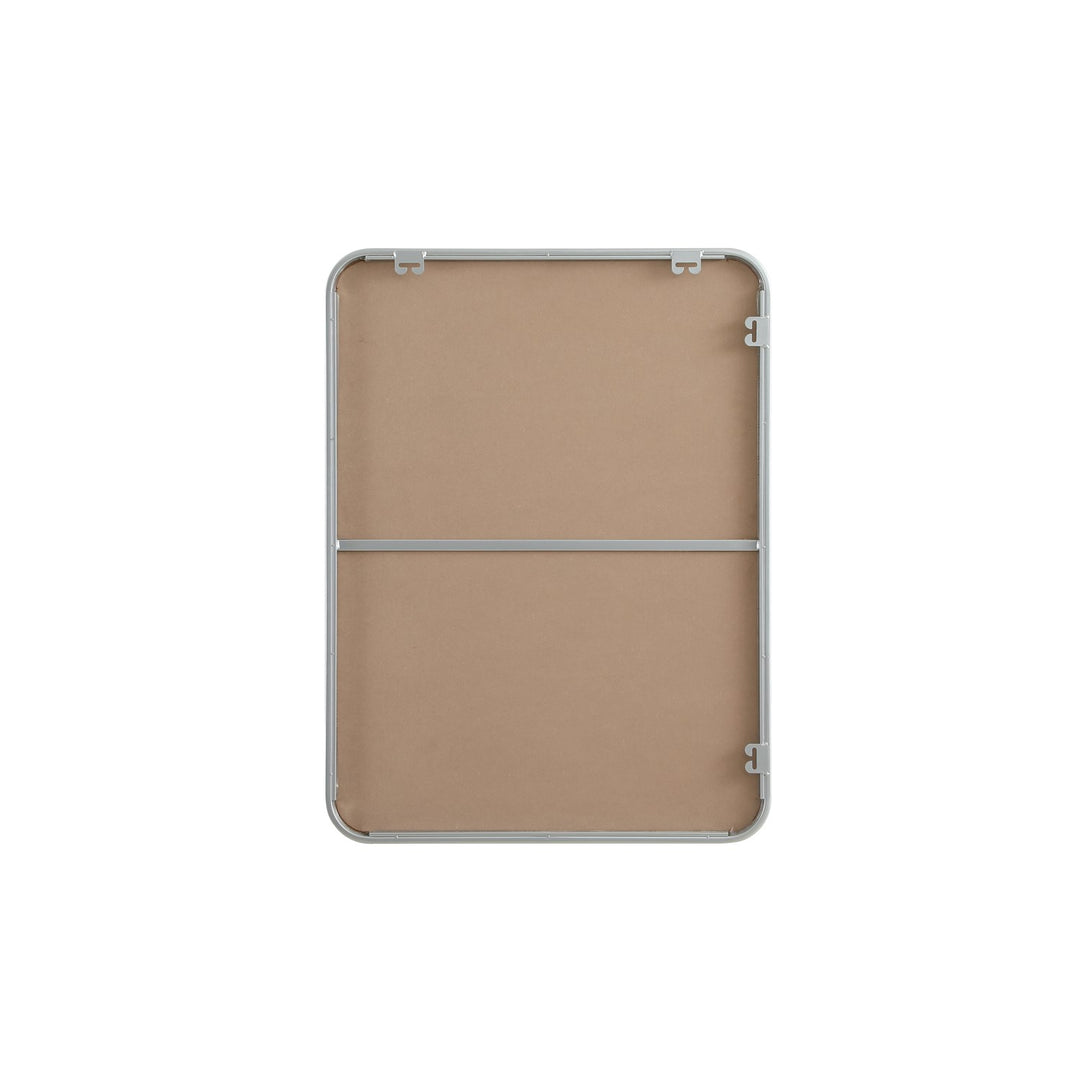 Contour Metal Rectangle Mirror 24X32 In Silver