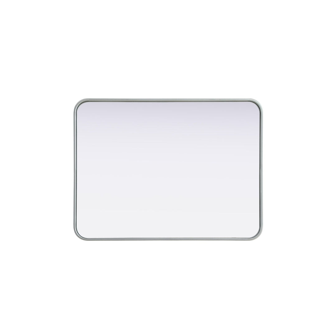 Contour Metal Rectangle Mirror 24X32 In Silver