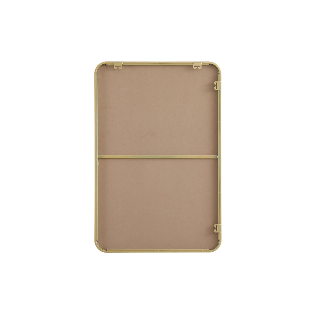 Contour Metal Rectangle Mirror 24X36 In Brass