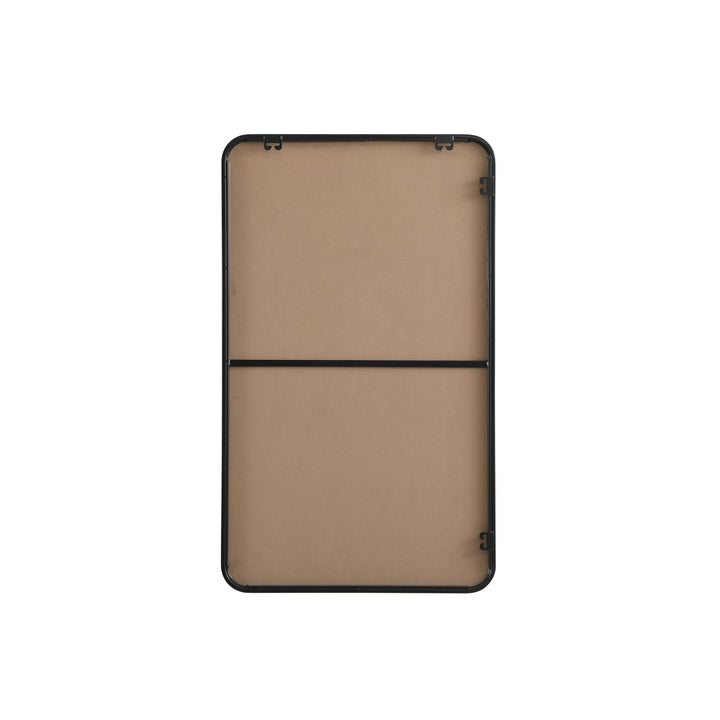 Contour Metal Rectangle Mirror 24X40 In Black
