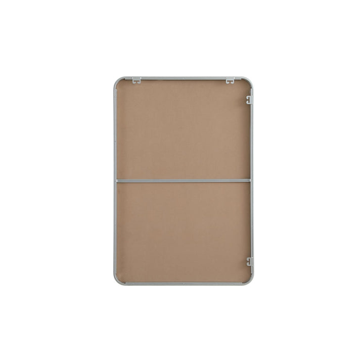 Contour Metal Rectangle Mirror 27X40 In Silver