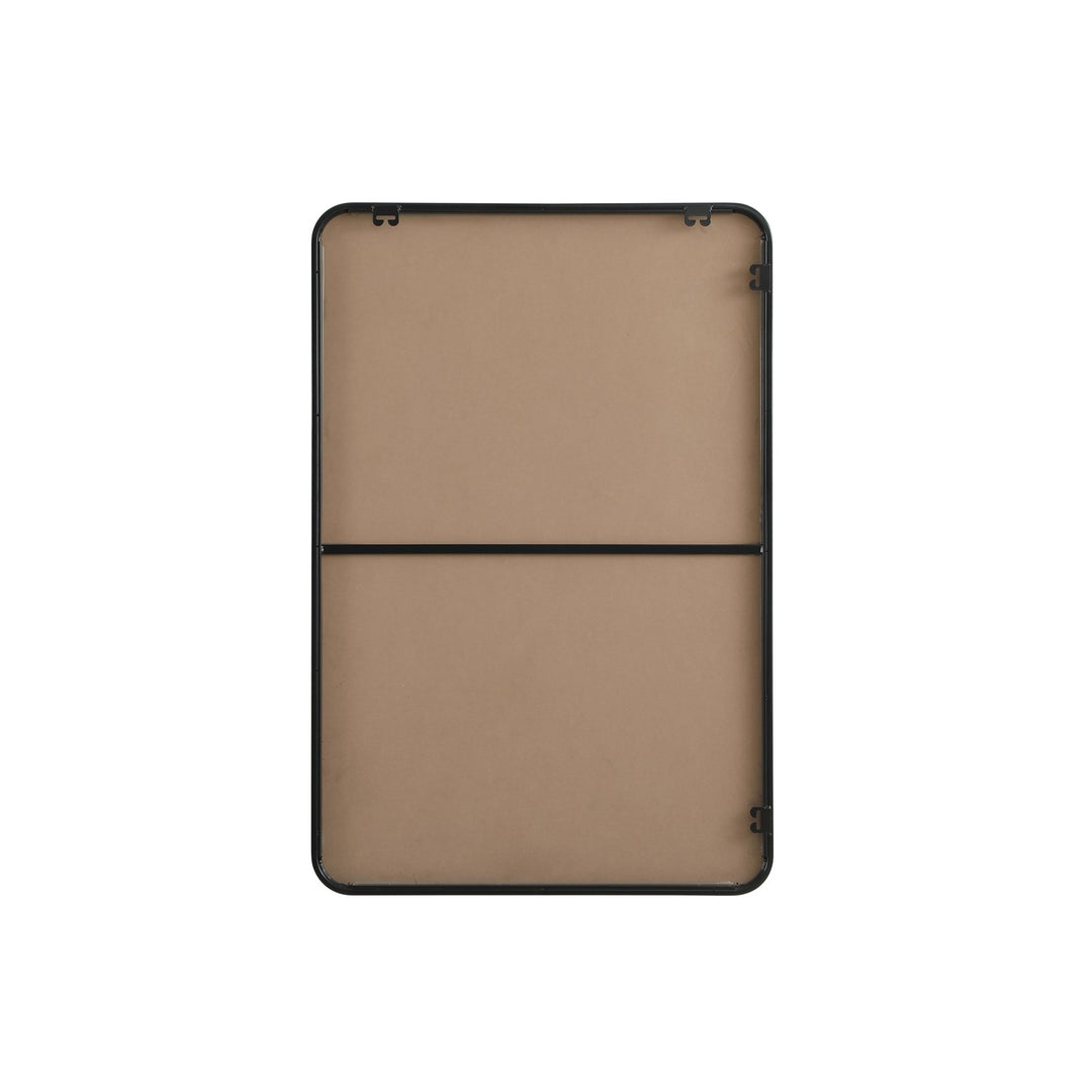 Contour Metal Rectangle Mirror 28X42 In Black