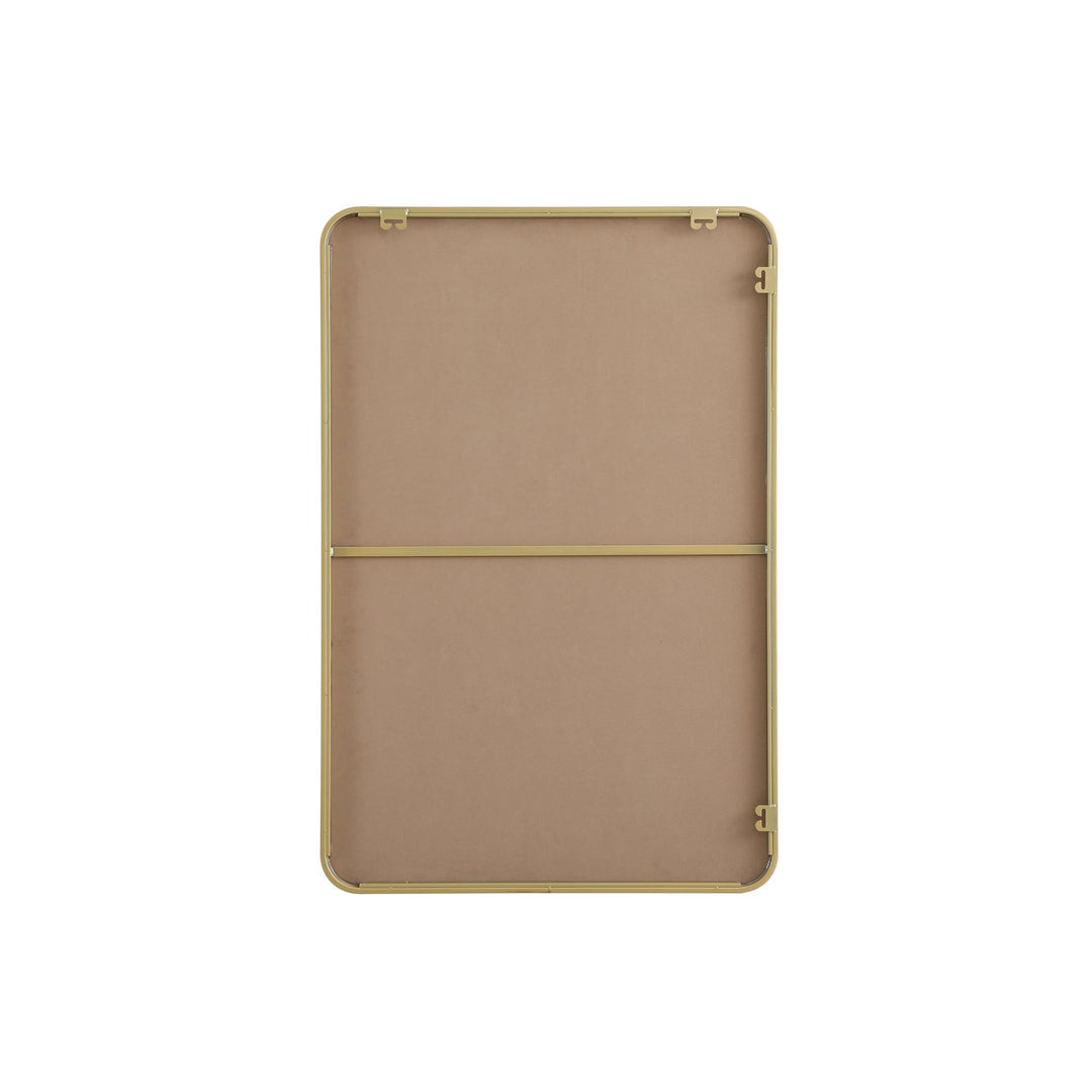 Contour Metal Rectangle Mirror 28X42 In Brass