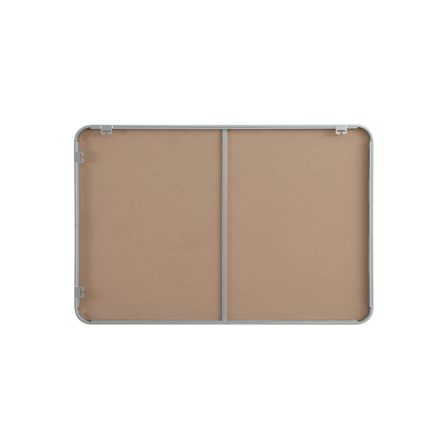 Contour Metal Rectangle Mirror 28X42 In Silver
