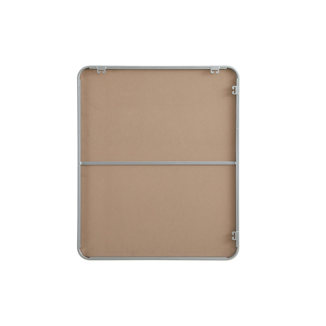 Contour Metal Rectangle Mirror 30X36 In Silver