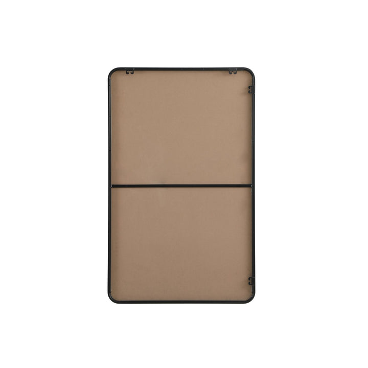 Contour Metal Rectangle Mirror 30X48 In Black