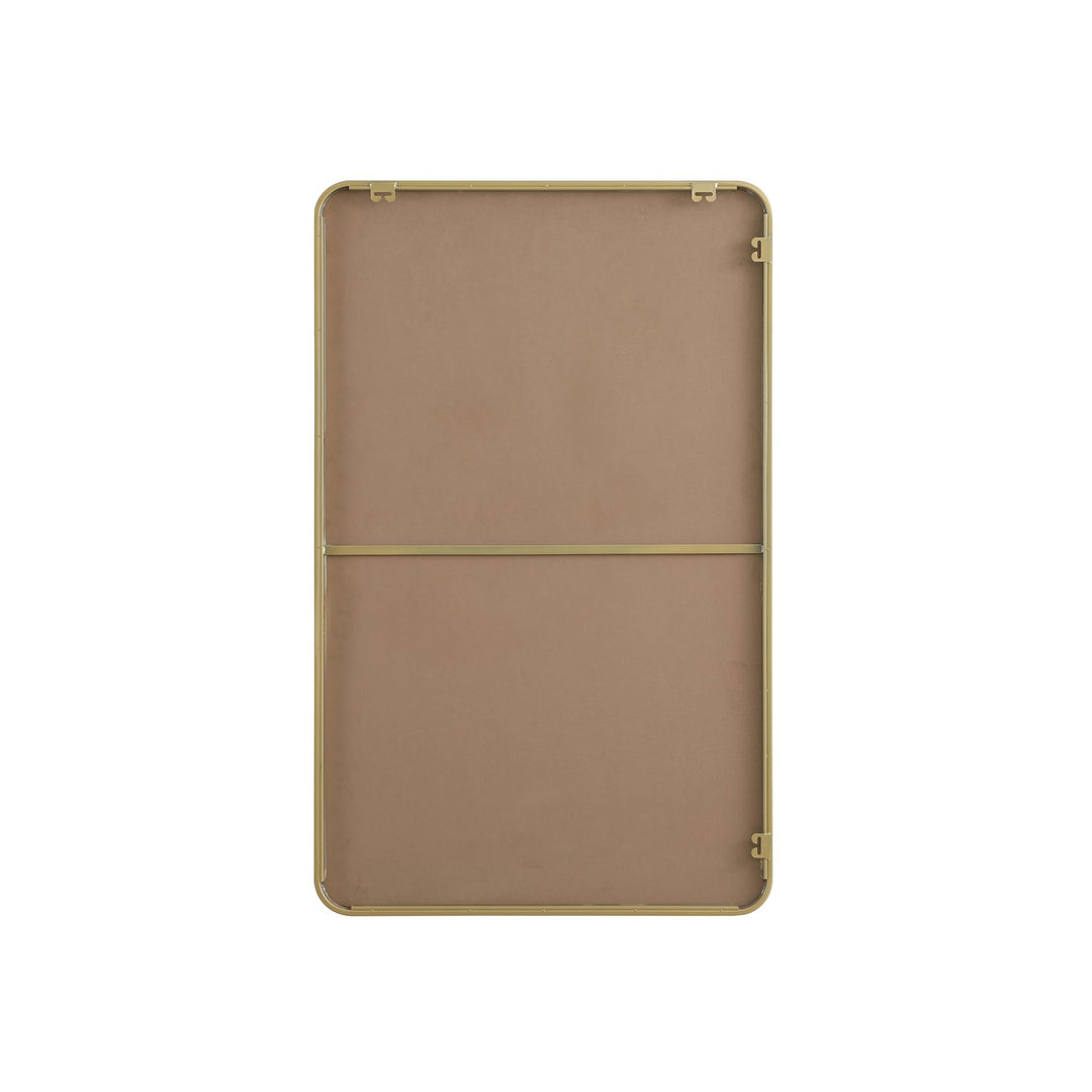 Contour Metal Rectangle Mirror 30X48 In Brass