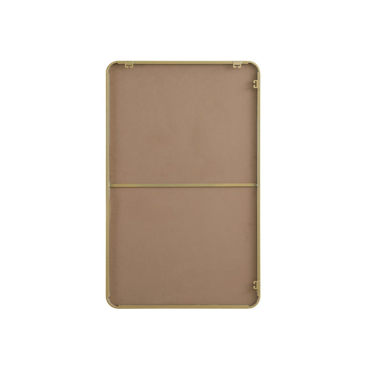 Contour Metal Rectangle Mirror 30X48 In Brass