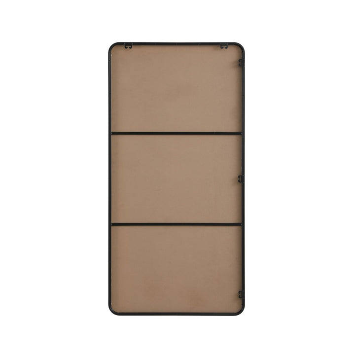 Contour Metal Rectangle Mirror 30X60 In Black