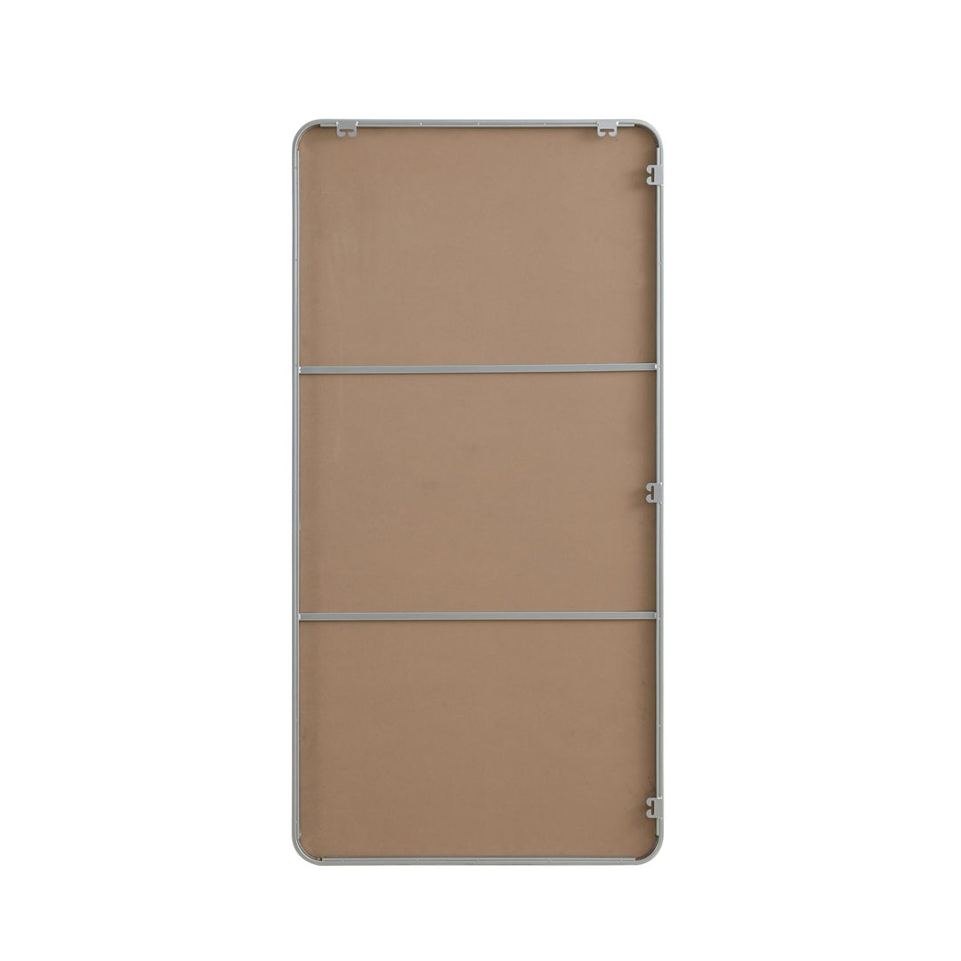 Contour Metal Rectangle Mirror 30X60 In Silver