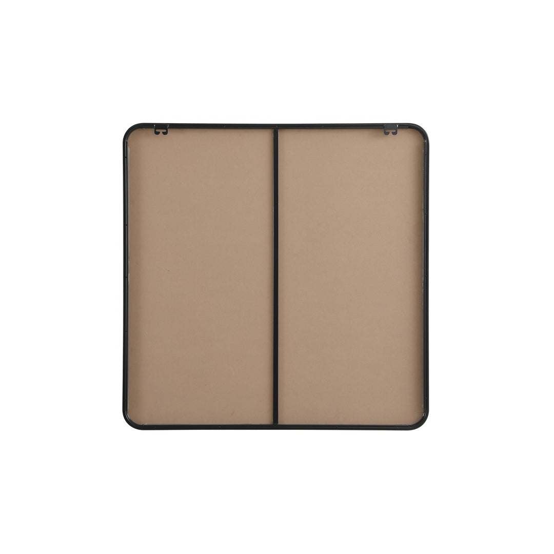 Contour Metal Rectangle Mirror 36X36 In Black