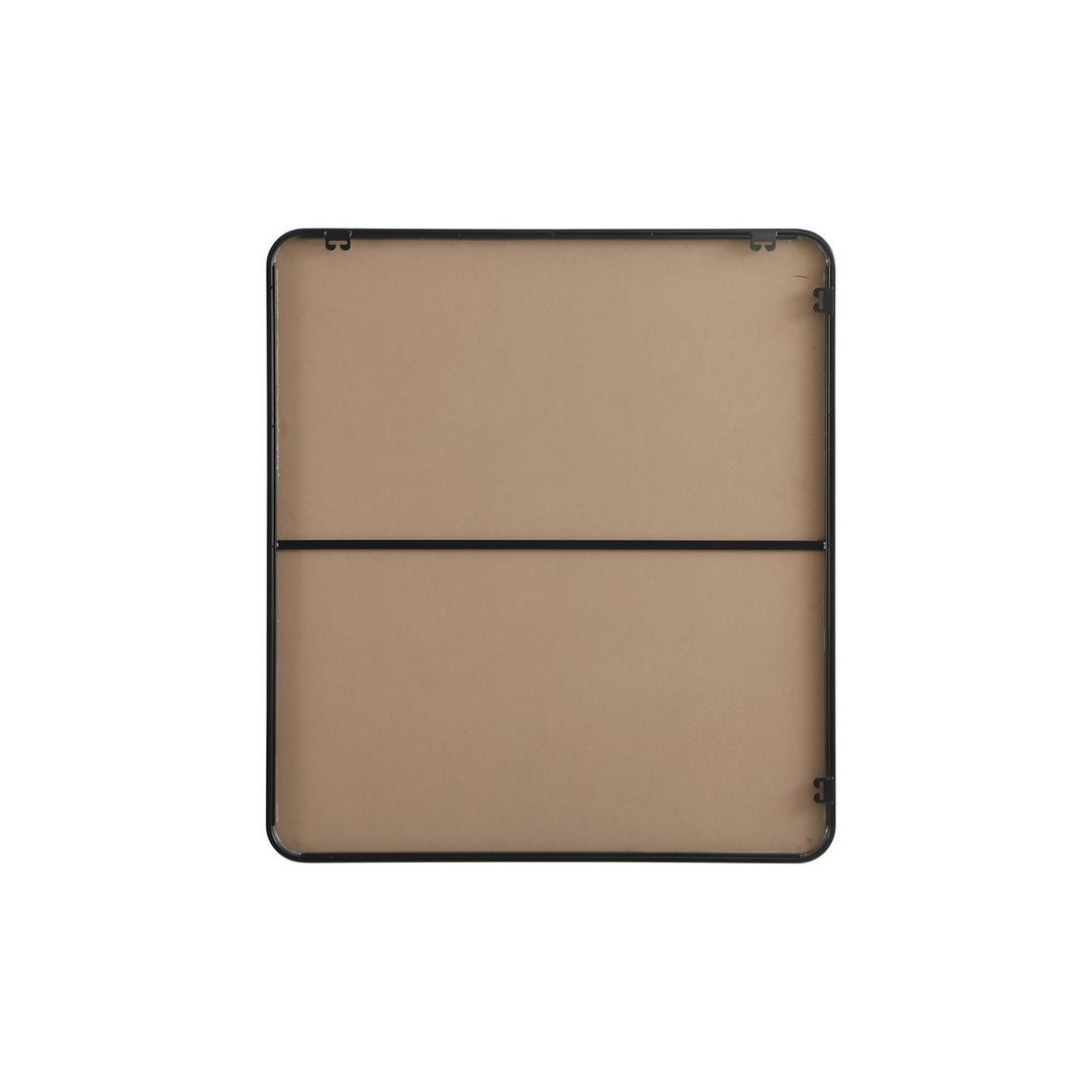 Contour Metal Rectangle Mirror 36X40 In Black