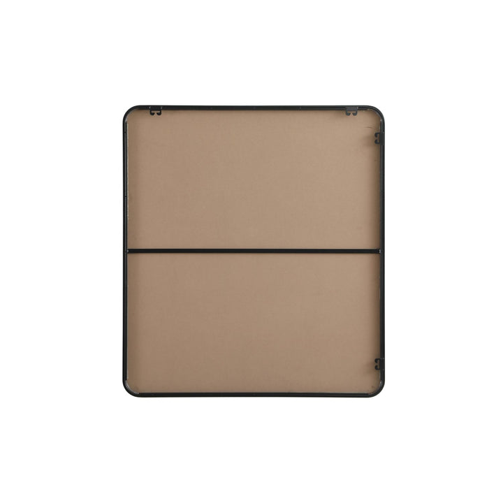 Contour Metal Rectangle Mirror 36X40 In Black