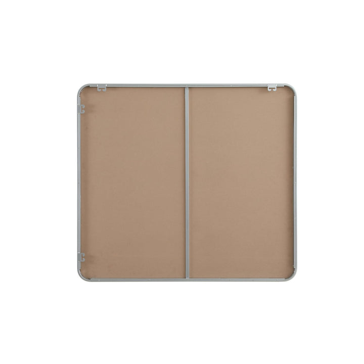 Contour Metal Rectangle Mirror 36X40 In Silver