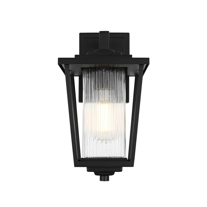 6.5 Inch Outdoor Wall Sconce in Black by Elegant Lighting