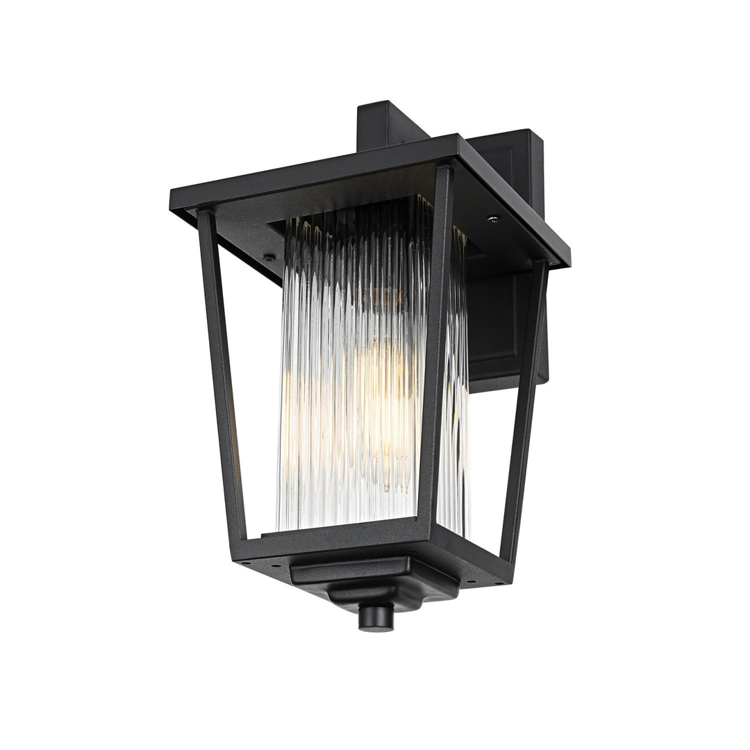 6.5 Inch Outdoor Wall Sconce in Black