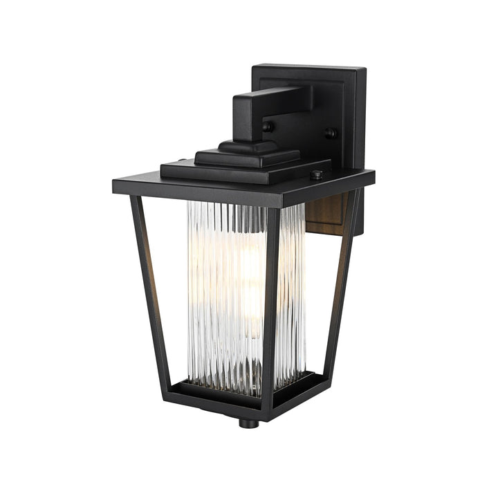6.5 Inch Outdoor Wall Sconce in Black