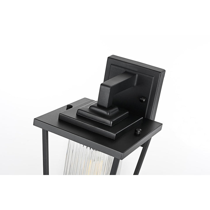 6.5 Inch Outdoor Wall Sconce in Black