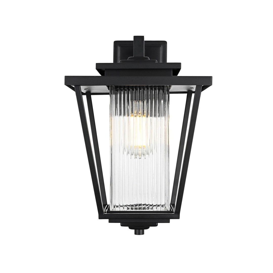 10 Inch Outdoor Wall Sconce in Black by Elegant Lighting