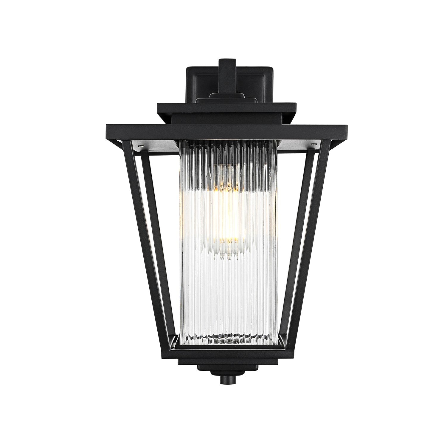 10 Inch Outdoor Wall Sconce in Black by Elegant Lighting