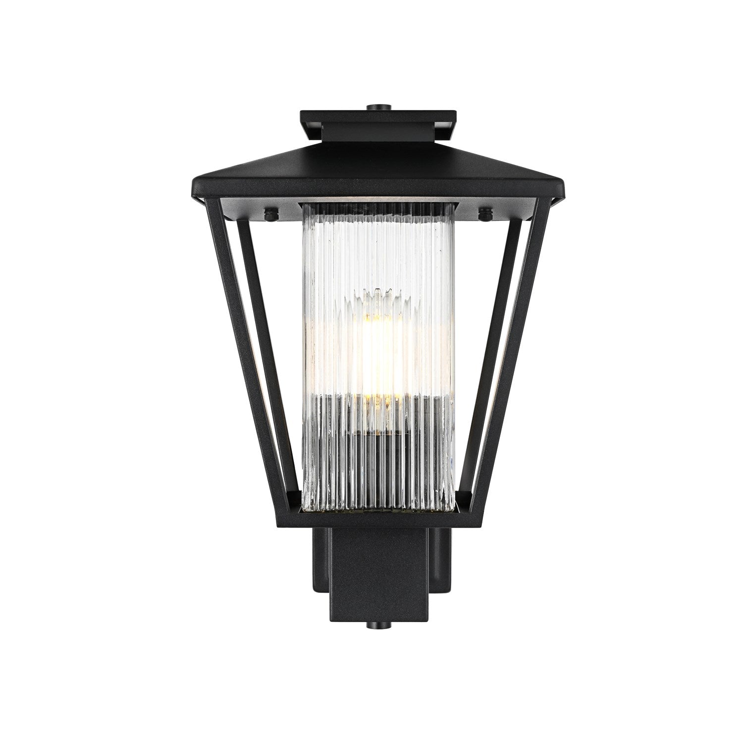10 Inch Outdoor Wall Sconce in Black by Elegant Lighting