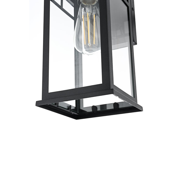 6.5 Inch Outdoor Wall Sconce in Black
