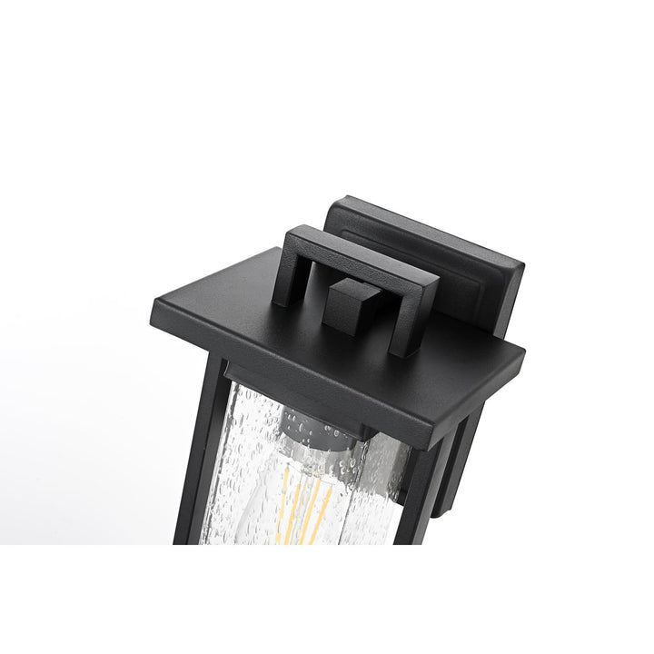 6.5 Inch Outdoor Wall Sconce in Black