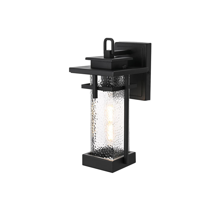 6 Inch Outdoor Wall Sconce in Black