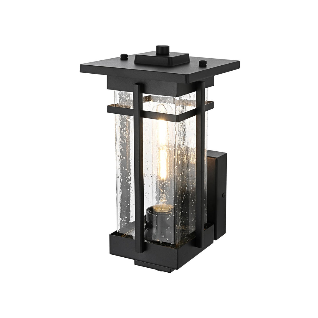 6.5 Inch Outdoor Wall Sconce in Black