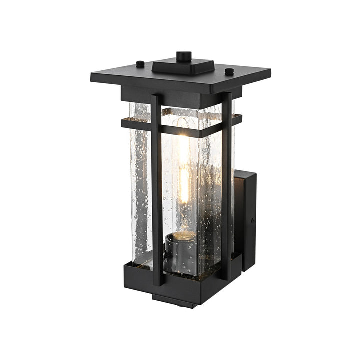 6.5 Inch Outdoor Wall Sconce in Black